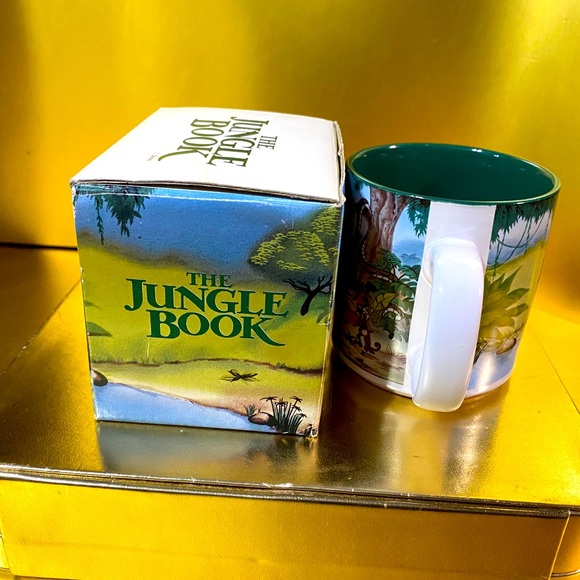 DISNEY STORE EXCLUSIVE 90’s NWT THE JUNGLE BOOK COLLECTIBLE CERAMIC MUG … - Picture 10 of 15
